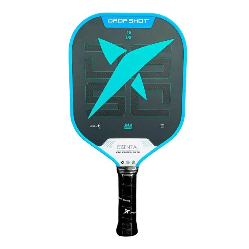 Drop Shot Kibo Control 1.0 pickleballracket – lichtgewicht met glasvezel blad, polymer kern en spin coating. Perfect voor beginners.