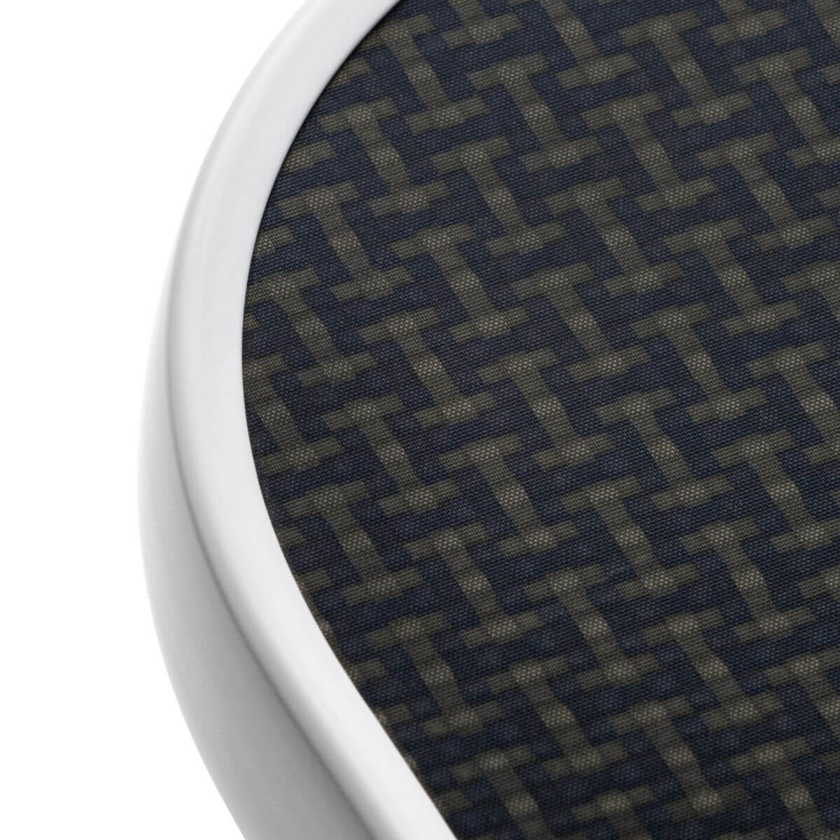 Selkirk SLK Halo Pro Max pickleball paddle zwart met blauwe schijn close-up carbon materiaal