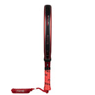 Zijaanzicht Nox EA10 Ventus Hybrid 12K Xtreme 2026 – Edu Alonso Edition. Traanvormig padelracket met 12K Carbon, Multilayer Black EVA-kern en 3D Rough Surface voor veelzijdig en krachtig spel.