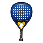 Vooraanzicht StarVie Drax+ 2025 padelracket – traanvorm met 12K Carbon Hyper, M-EVA Balance-kern en ruwe Spin Boost-afwerking.
