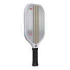 Schuin vooraanzicht Adidas Match Light 2025 pickleballracket – lichtgewicht rond model met 14 mm dikte en textuur voor beginners.