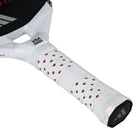 Handvat Adidas Metalbone LP 2025 pickleballracket – verlengd model met verstelbaar gewicht, 16 mm dikte en gestructureerd oppervlak voor spin en controle.