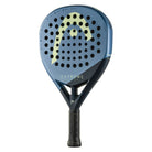 Head Extreme Motion 2025 padelracket, diamantvormig grijs-geel design, lichter dan de Extreme Pro.