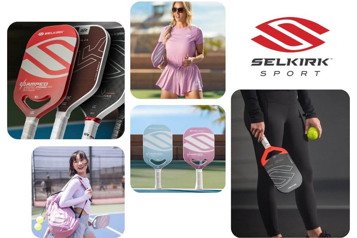 Selkirk Pickleball brand with logo