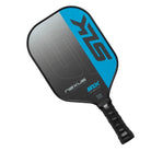 Selkirk SLK Nexus Blue pickleball paddle tilt view