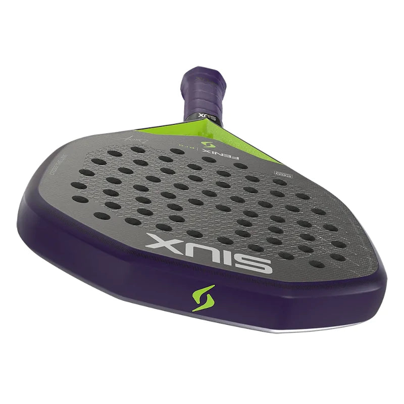 Bovenaanzicht Siux Fenix Pro Glow Purple 2026 – Power Racket | Leo Ausburger