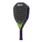 Schuin vooraanzicht Siux Fenix Pro Glow Purple 2026 – Power Racket | Leo Ausburger