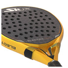 Close-up slagoppervlak: Detail van de 12K Carbon textuur van de Siux Electra Lite 4 2025.