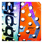 Detail slagoppervlak Babolat Viper Juan Lebrón 3.0: diamantvormig power padelracket met 3K carbon, harde EVA-kern en Dynamic Stability System