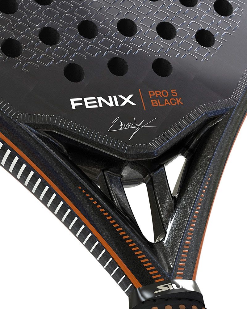Siux Fenix Pro 2026 black detail signature