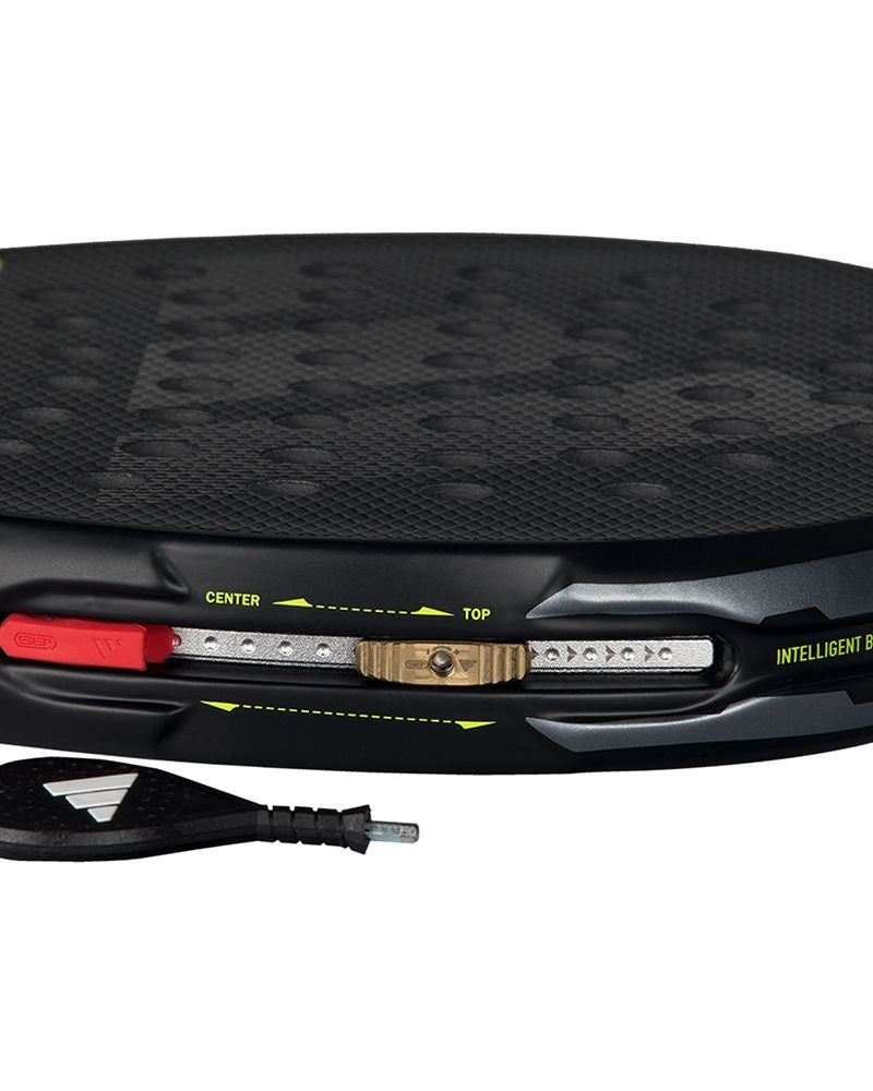 Gewicht balans systeem Adidas Arrow Hit Attk 2026 – Pro Power Racket | Diamantvorm & IBS Systeem