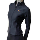 Pace long sleeve performance jacket zwart linkerzijde